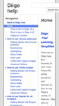 Mobile Screenshot of help.diigo.com