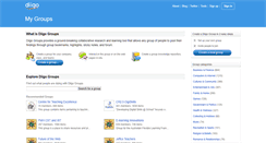 Desktop Screenshot of groups.diigo.com