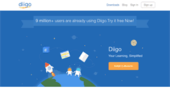 Desktop Screenshot of diigo.com